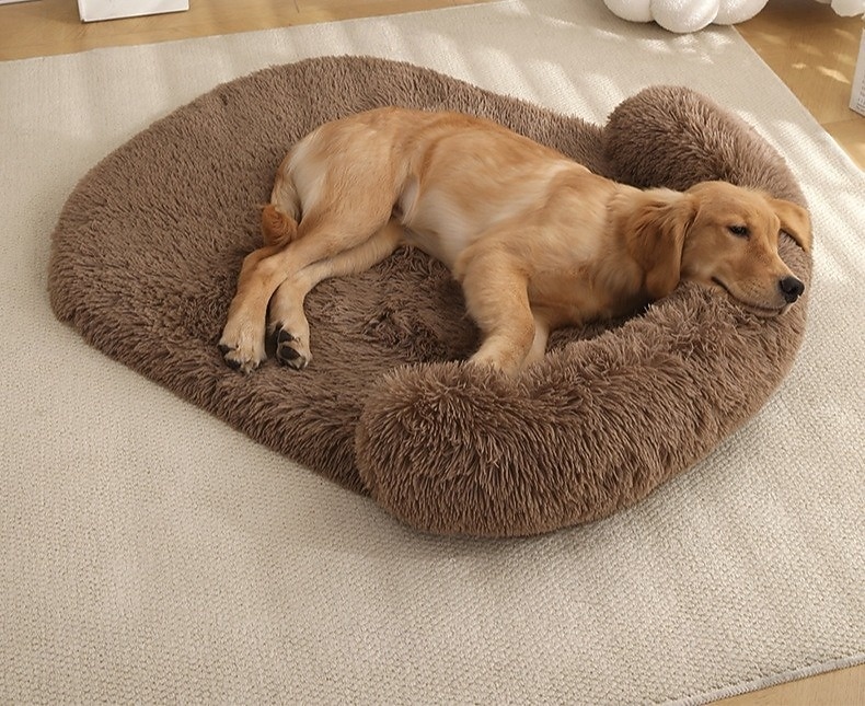Letto per cani lungo e caldo in peluche materasso comodo per animali di grandi dimensioni per tutte le stagioni cuscino per divano in spugna lavabile e removibile per cani e gatti del 2025 a $28.99 –P1