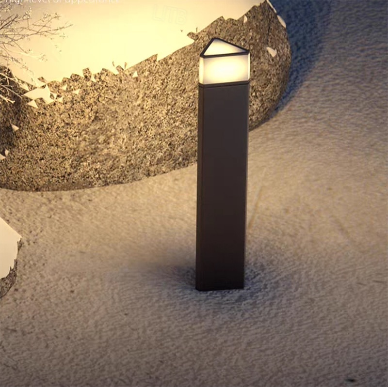 Luzes de gramado externas IP55, modernas, à prova d'água, LED, caminho, lâmpadas de jardim, quintal externo, luminárias de chão externo para deck, varanda, entrada de automóveis, caminho, luzes de de 2025 por $250.69 –P5