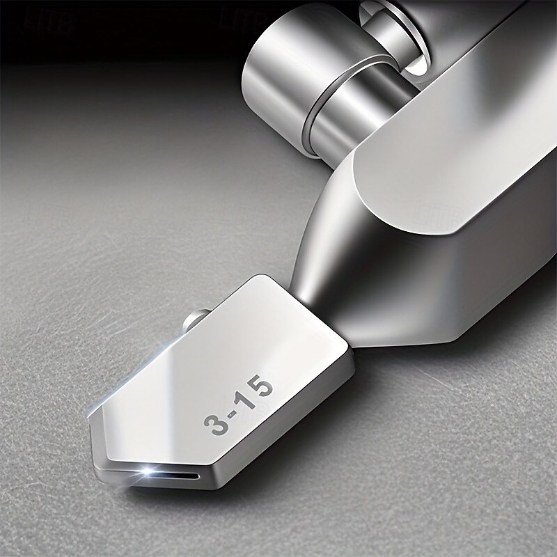 2-in-1 Manual Glass & Tile Cutter with Diamond Roller Wheel - Precision Cutting Tool for DIY & Construction, Adjustable Metal Base & Clamps, Lightweight Portable Design 2026 - $21.99 –P6