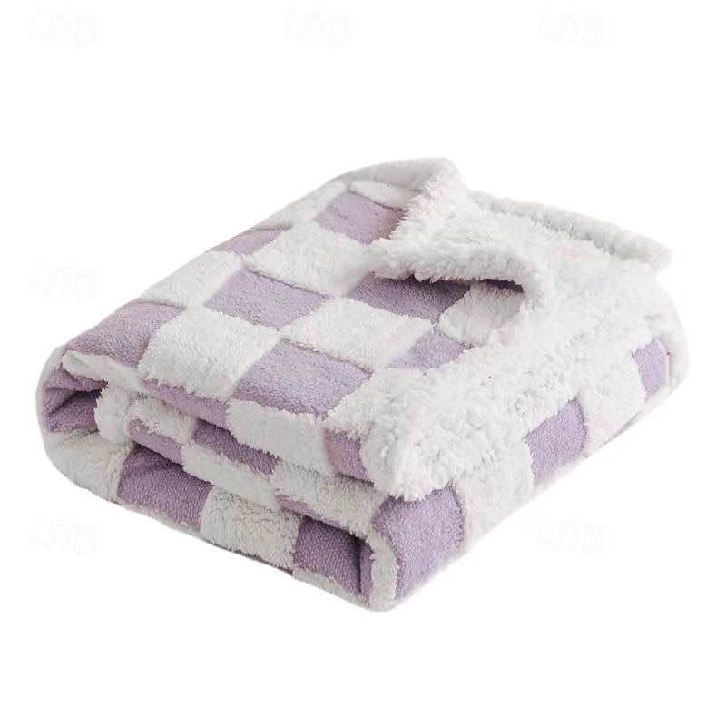 Pătură impermeabilă pentru animale de companie pătura groasă din flanel și sherpa pentru patul animalelor de companie pătură moale din catifea pentru câini 2025 - $11.49 –P19