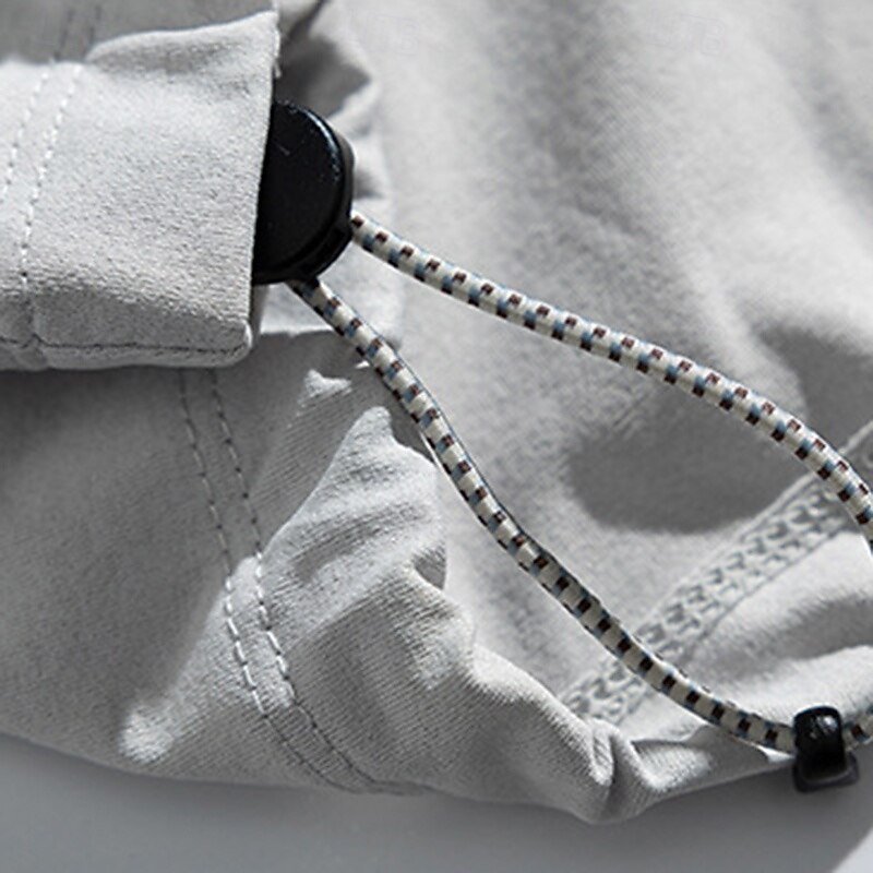 Муж. Рубашка для туризма и прогулок Рубашка с застежкой-молнией на четверть Футболка с защитой от ультрафиолета Длинный рукав Верхняя часть На открытом воздухе УФ-защита от солнца Быстровысыхающий 2026 - $31.99 –P15