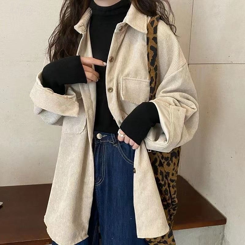 Damesoverhemd effen kleur elegant vintage dagelijks lange mouw bisschopsmouw overhemd kraag lange tops werk dagelijks uitgaan roze bruin abrikoos lente herfst winter lente, herfst, winter 2025 - $28.99 –P4