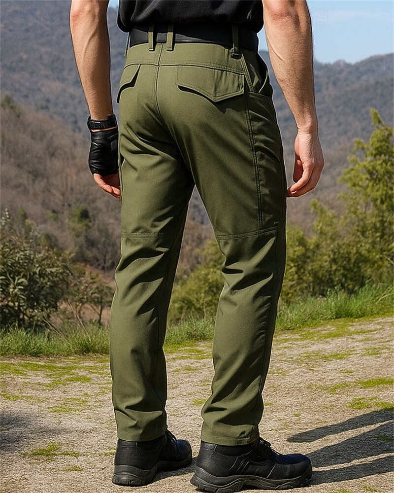 Herren Kampfhosen Cargohosen Wanderhosen Außen Normale Passform Wasserdicht Winddicht Hosen Tasche Schwarz Armeegrün Camping / Wandern Jagd Klettern S M L XL XXL 2025 - $25.99 –P3