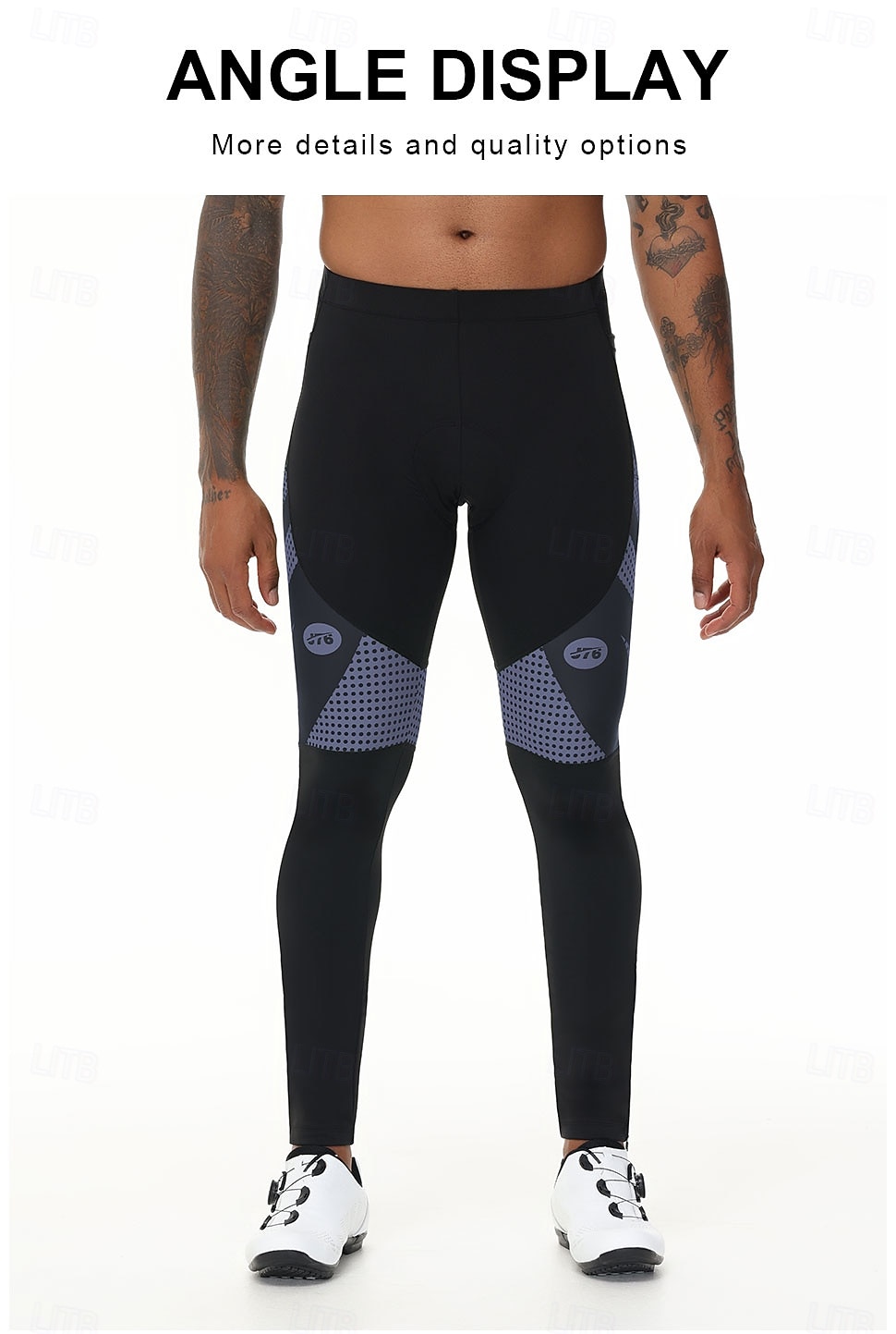 Муж. Велолосины Велосипедные Штаны Велоспорт Велоспорт Колготки Плотное облегание Виды спорта С защитой от ветра Эластичный Дышащий Зеленый / черный Черный / синий Спандекс Одежда Продвинутый уровень 2025 - $42.99 –P7