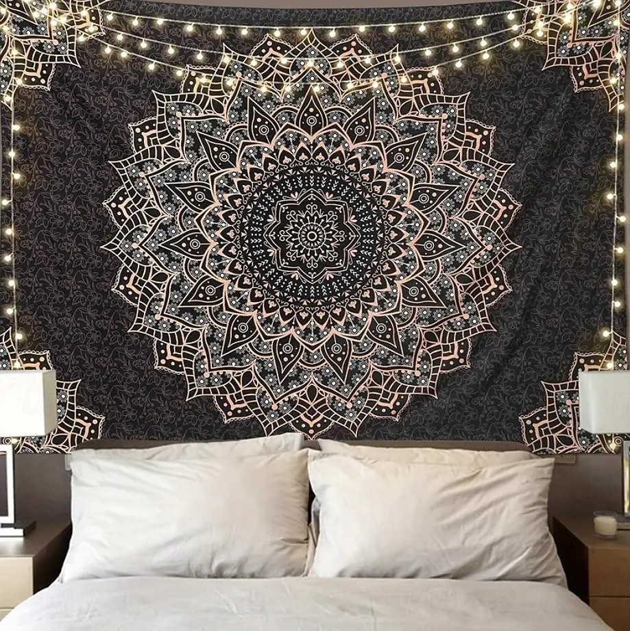 tapeçaria Tapeçarias Mandala Geométrica Boêmio Quarto Sala de estar Dorm Decorações de parede de porta de fundo de 2026 por $21.99 –P2
