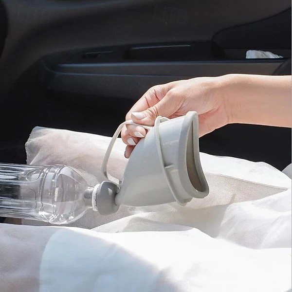 3 pezzi di orinatoio portatile da viaggio unisex donna uomo riutilizzabile dispositivo portatile per orinatoio da viaggio mobile toilette campeggio pipì orinatoio all'aperto emergenza seduta in piedi del 2025 a $15.99 –P6