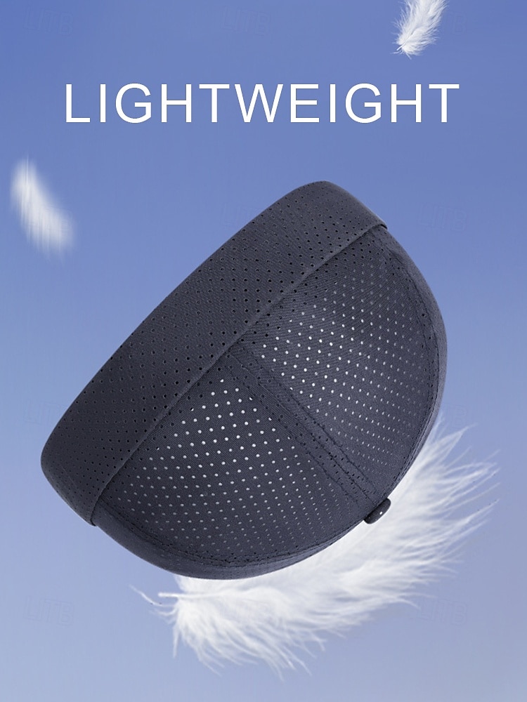 Men's Lightweight Quick-Dry Docker Cap – Breathable Folded Brim Beanie Hat for Summer Travel, Sports and Outdoor Casual Style 2025 - $11.99 –P4