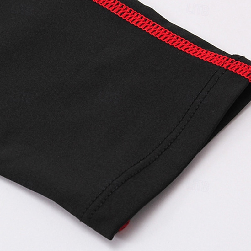 Муж. Компрессионная футболка Базовый слой для тренировок Тренировочные топы Длинный рукав Верхняя часть Одежда для спорта и отдыха Осень Однотонный Быстровысыхающий 2025 - $21.99 –P15