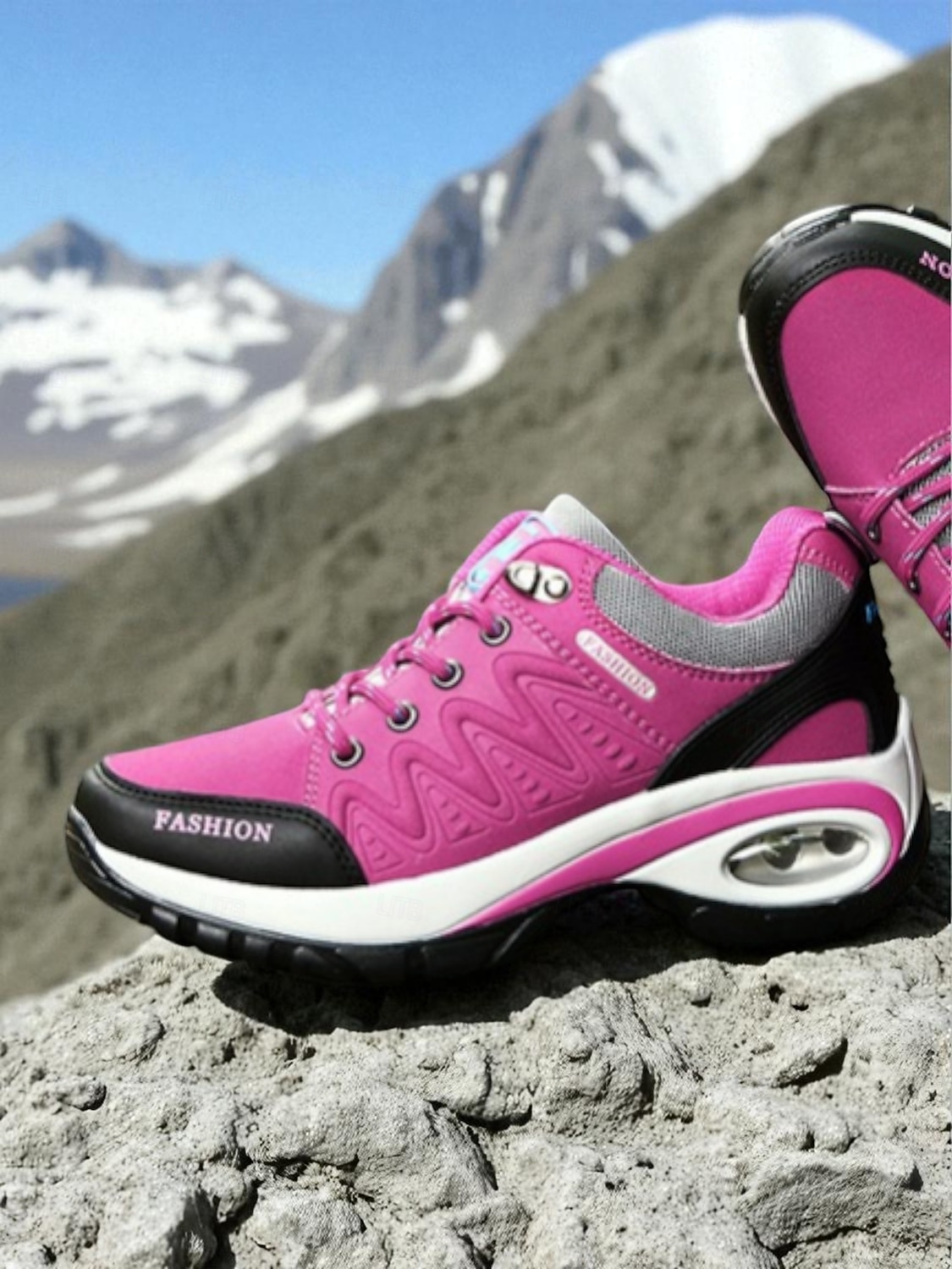 Γυναικεία αθλητικά παπούτσια με αερόσολα – αθλητικά παπούτσια εξωτερικού χώρου με κορδόνια για πεζοπορία και καθημερινή χρήση 2026 - $42.99 –P4