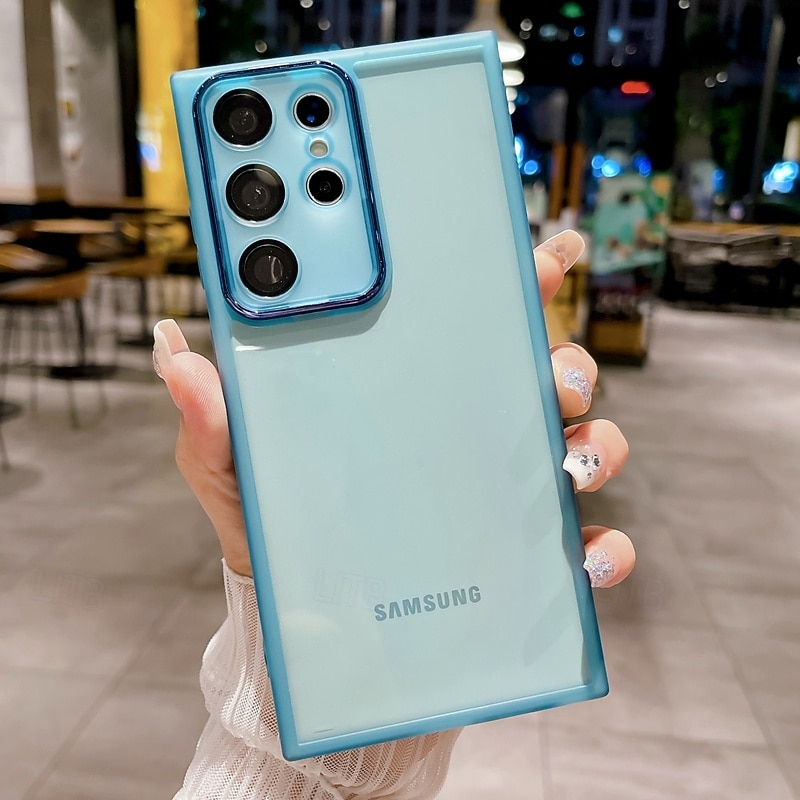 τηλέφωνο tok Για Samsung Galaxy S25 S25 Edge S24 S24 FE S23 Ultra Plus S22 Plus Ultra A16 A55 5G A35 5G A25 Πίσω Κάλυμμα Ανθεκτική σε πτώσεις Διαβάθμιση χρώματος Σιλικόνη 2025 - $7.99 –P2