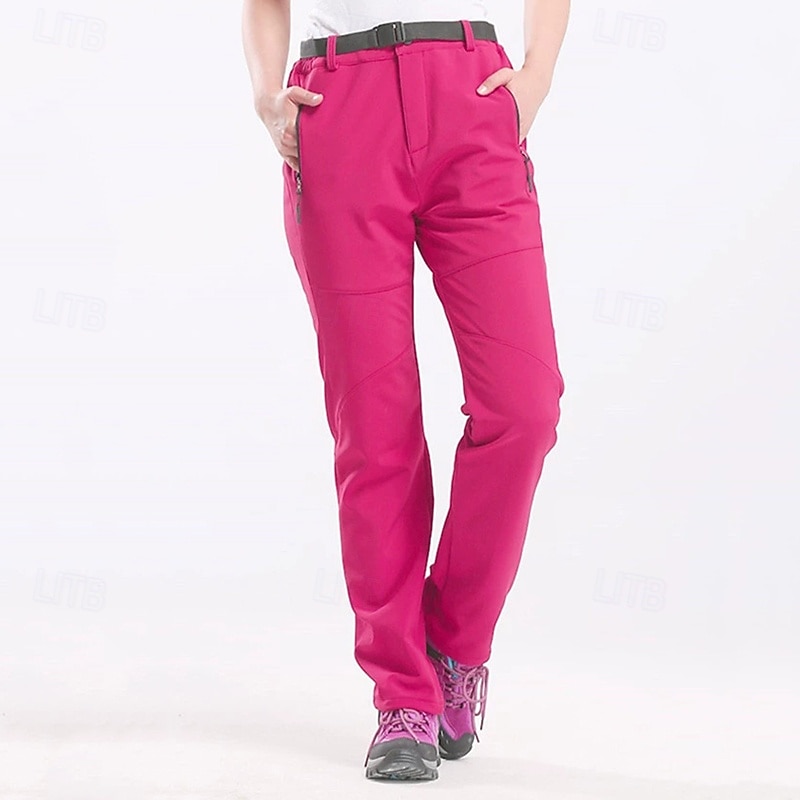 Femmes Slacks Pantalon Parachute Mode Occasionnel Longueur complète Naturel Uni Avec Poches Boucle Chaleur Thermique Coupe-vent Confortable Rue Fête Tenue quotidienne Gris Rose Claire Vert Automne de 2025 ? $26.99 –P2