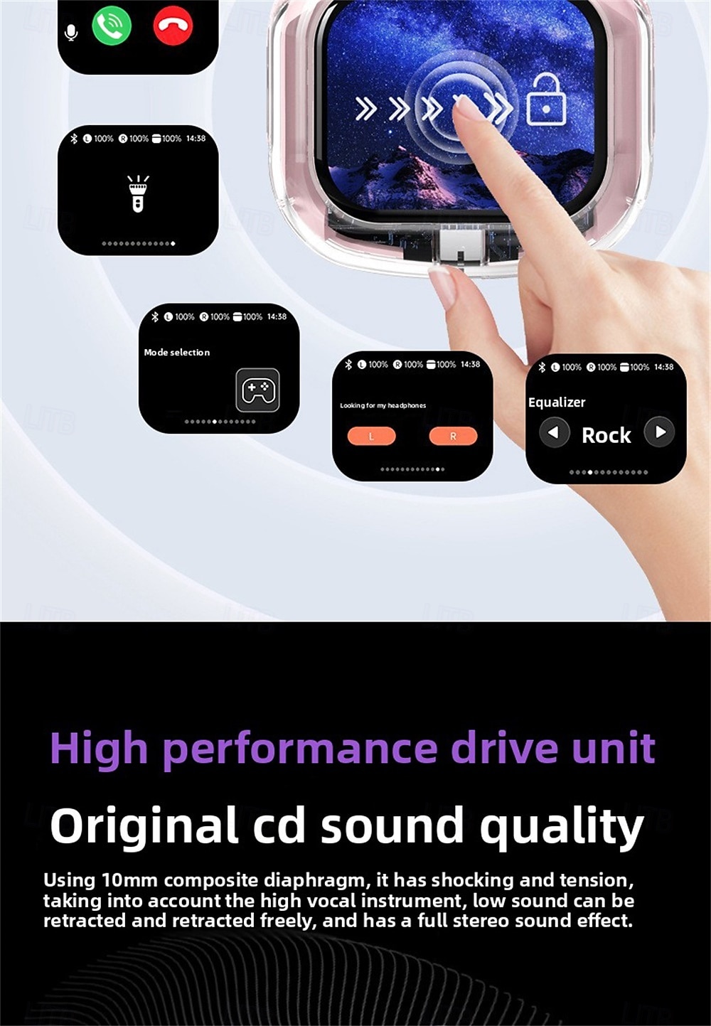 696 Q20 Auricolari True Wireless TWS In-ear Bluetooth 5.3 Stereo Suono surround Microfono integrato per Apple Samsung Huawei Xiaomi MI Allenamento in Palestra Sci Campeggio / Escursionismo Affari del 2025 a $21.99 –P5