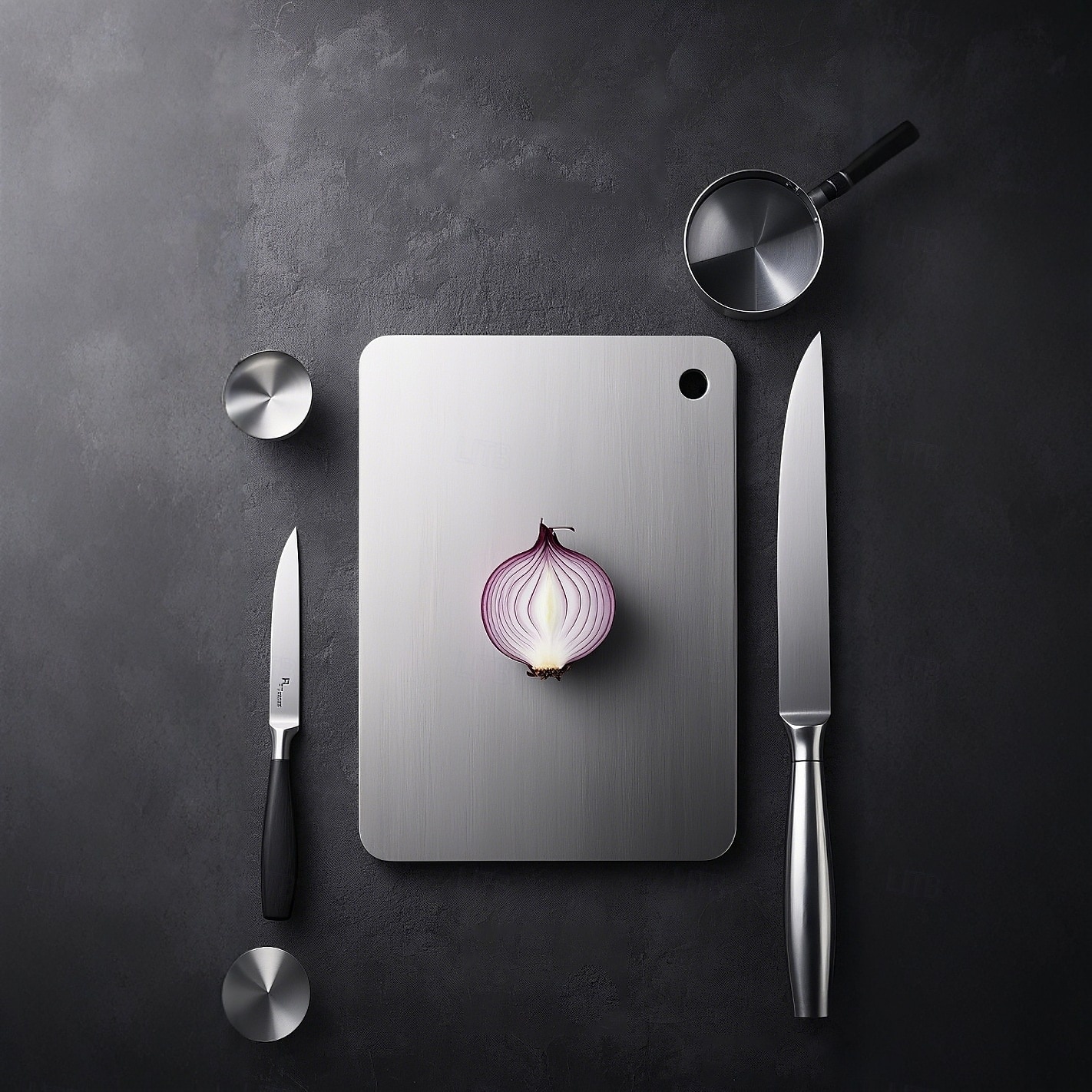Premium Titanium Alloy Cutting Boards Double-Sided Food-Grade Titanium Cutting Boards for Kitchen Dishwasher Safe Camping Charcuterie Cutting Board Mat for Fruit, Meat & Outdoor BBQ Party 2025 - $9.99 –P10