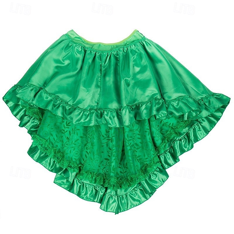 Retro / vintage Punk & goottilainen Steampunk Hameet Gootti tyttö Rimpsu Naamiaispuku Naisten Fantasia Steampunk Naamiaiset Rento / arki Aikuiset Hame 2026 - $48.99 –P12