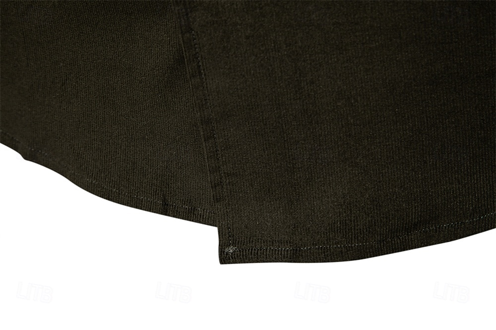 Per uomo Camicia Blu marino scuro Marrone Verde militare Manica Lunga Semplice Colletto a Camicia Scuola Formale Bottoni Abbigliamento Elegante Vintage Cool Quotidiano del 2026 a $35.99 –P18