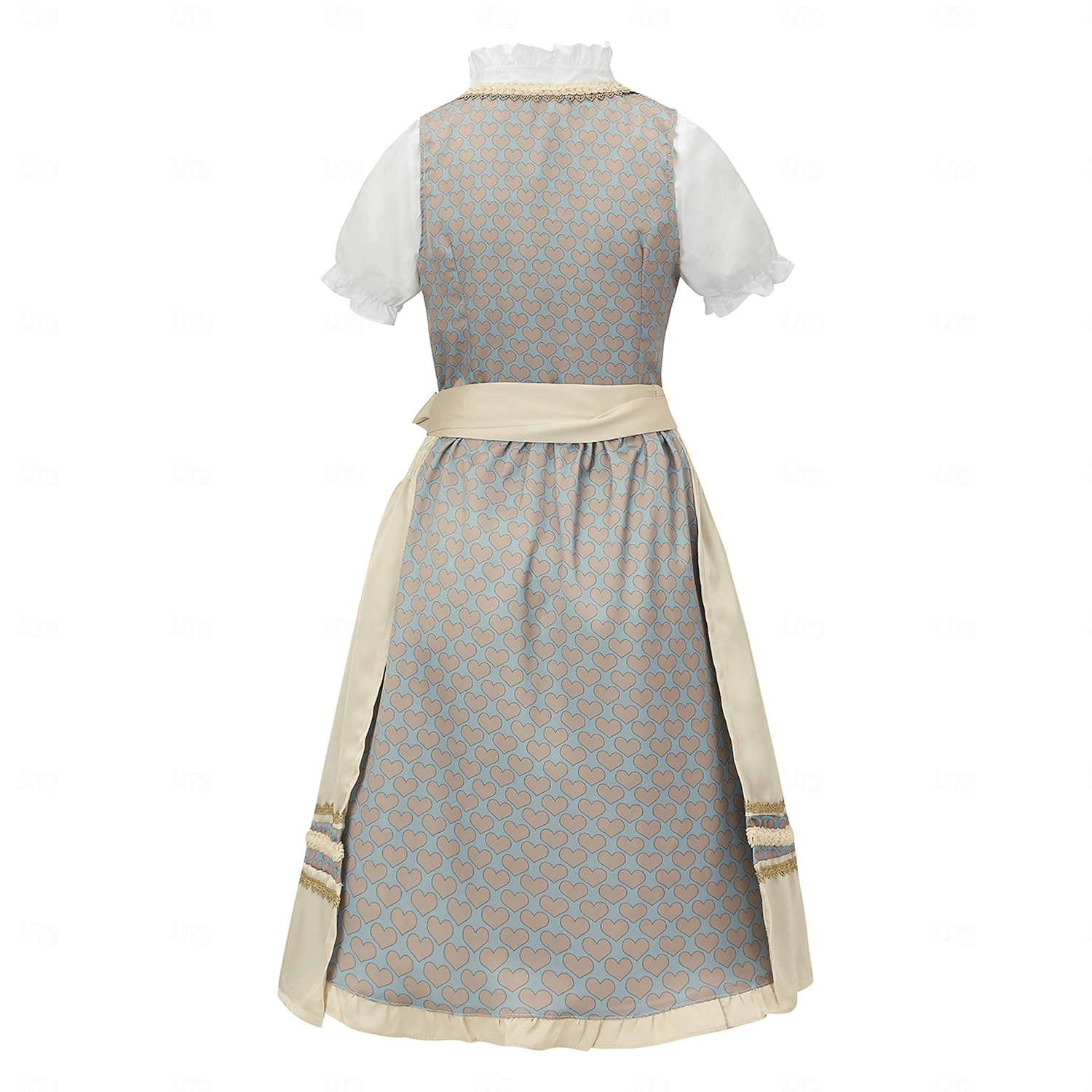 Oktoberfest Mekot dirndl impi baijerilainen Saksa München Niityt Naisten Juhla Olutfestivaali Perinteinen tyyli kangas Leninki Esiliina Ilman puseroa (70 cm) 2026 - $79.99 –P4