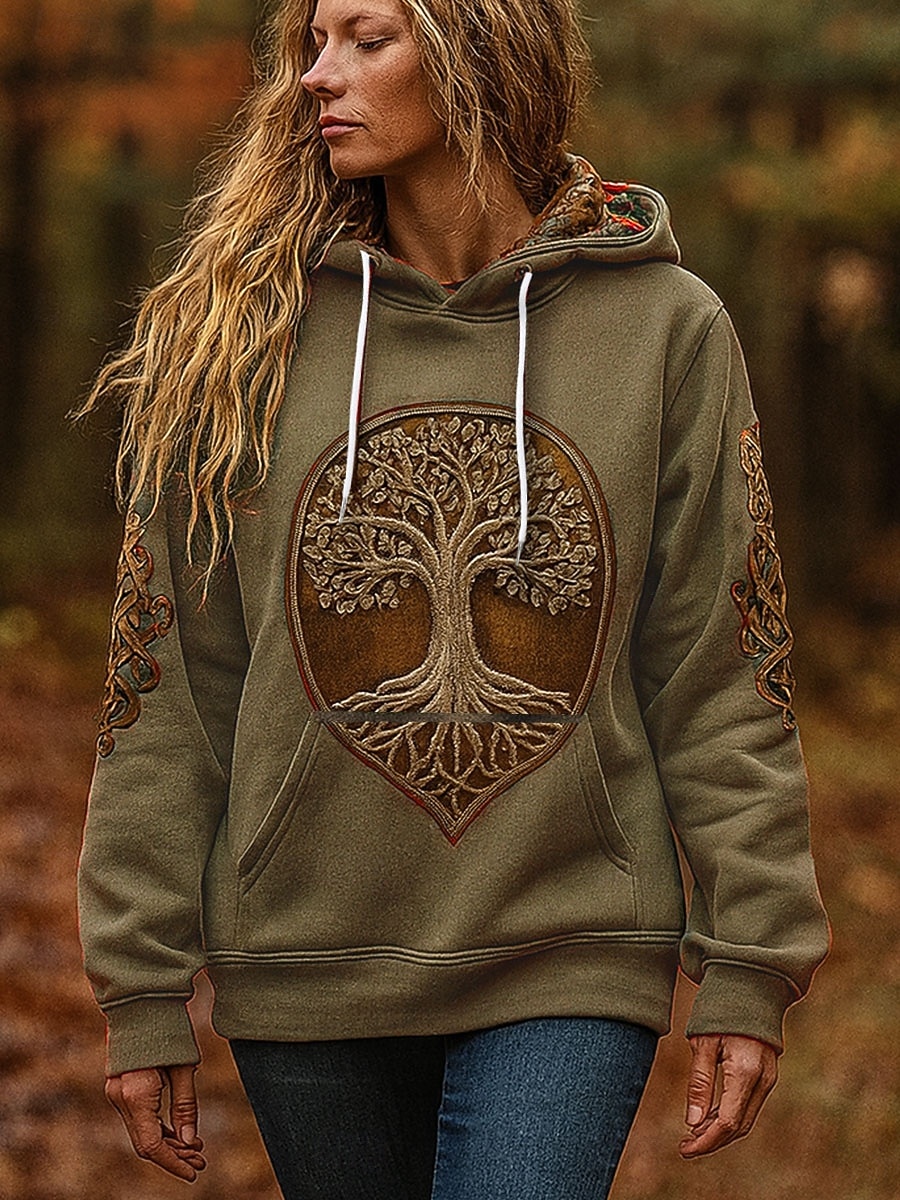 Női Pulóver Hoodie pulóver Grafika Színes Alkalmi Hosszú ujj Kapucni Normál felsők Party estélyi viselet Utca Hétköznapi Arcpír rózsaszín Medence Bíbor Lóhere Khakizöld Tavasz Ősz Tél 2025 - $27.99 –P6