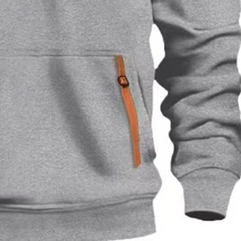 Per uomo Felpa con cappuccio Felpa con cappuccio in pile Felpa con cappuccio tattica Nero Blu marino Cammello Cachi Grigio chiaro Con Cappuccio Semplice Tasca Sport & Outdoor Casuale Quotidiano del 2025 a $17.99 –P8
