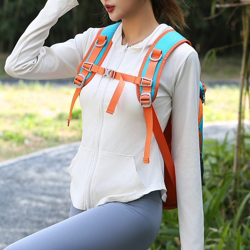 25 L Batohy Odolné vůči dešti Venkovní Turistika Lezení Kempink Nylon Modrá Oranžová 2025 - $39.99 –P8