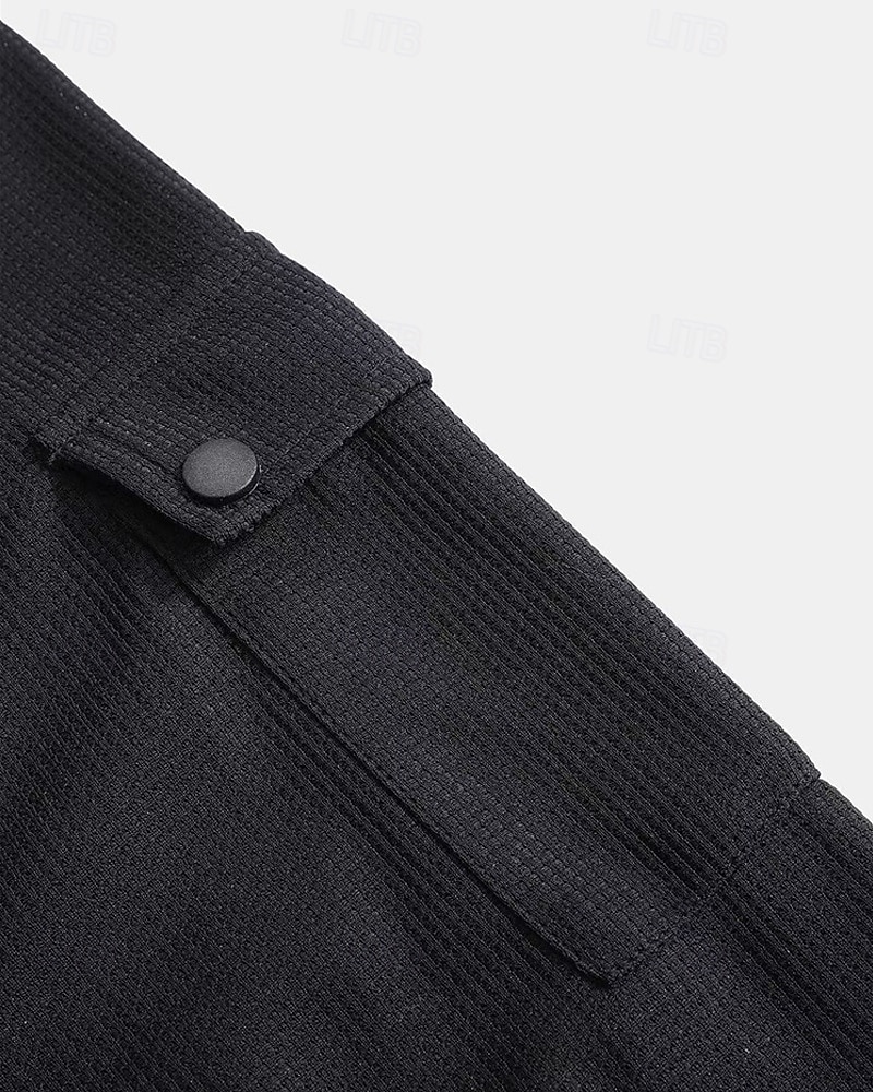 Men's Hoodie Button Up Hoodie Black White Army Green Navy Blue Khaki Hooded Plain Drawstring Sports & Outdoor Daily Holiday Polyester Streetwear Basic Casual Spring Fall Clothing Apparel Hoodies 2025 - $19.99 –P10