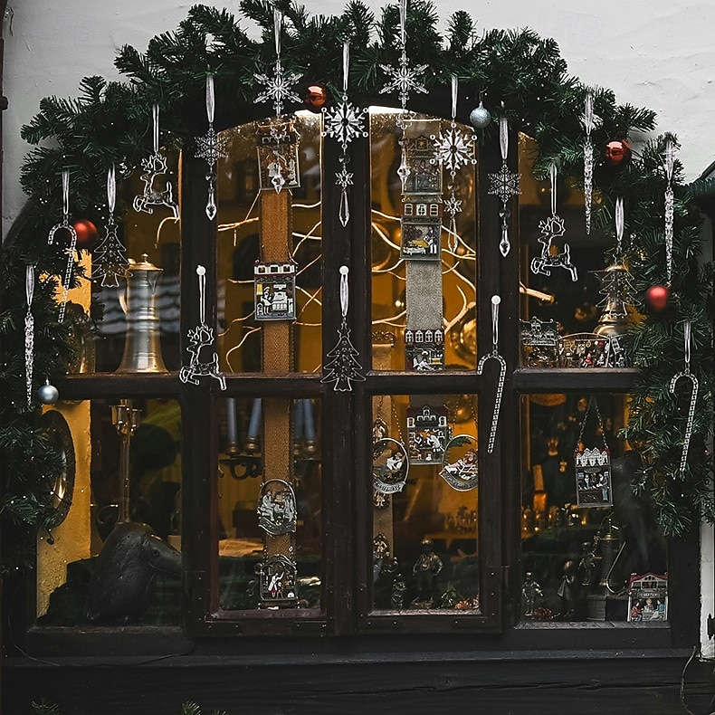 18 ornamente de cristal pentru brad de Crăciun - ornamente de cristal acrilice suspendate în formă de țurțuri de zăpadă de Crăciun pentru brad de Crăciun, articole de petrecere de iarnă pentru Anul 2025 - $17.99 –P6
