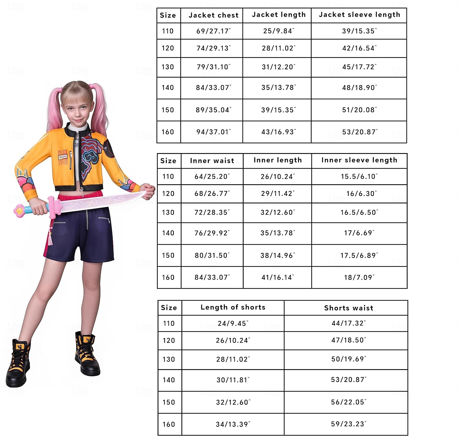 Вдохновлено корейскими идолами Поп-звезда Костюм Забавный костюм Виртуальный идол for Девочки Взрослые Хэллоуин Карнавал Выступление Комик-Кон Аниме Экспо 2026 - $27.99 –P4