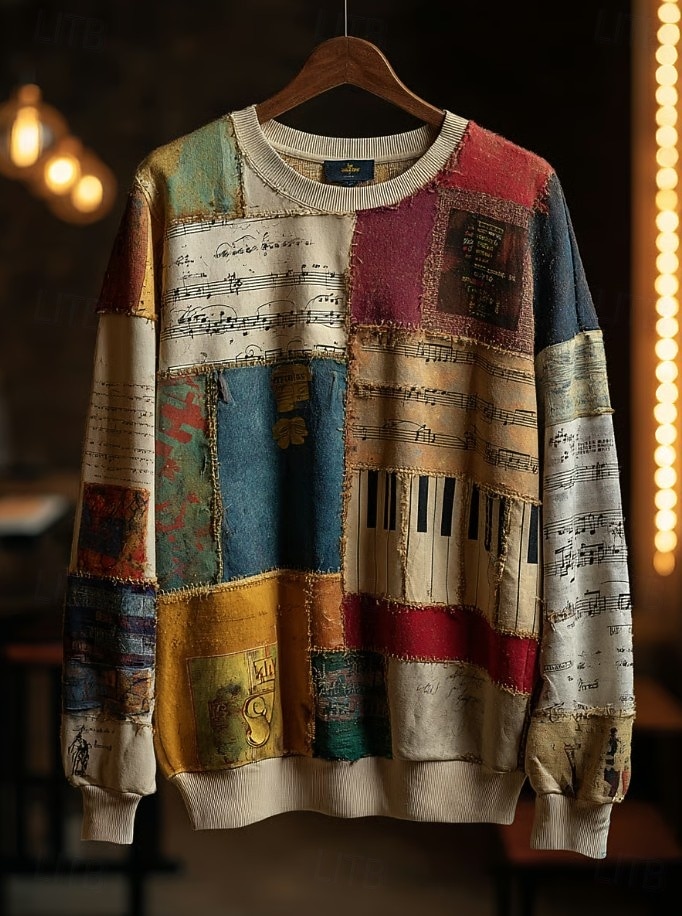 Damen Pullover Sweatshirt Patchwork Grafik Gestreift Abstrakt Lässig Langarm Rundhalsausschnitt Normale Oberteile Lässig Heim Arbeit Blau Gelb Hellgrün Rote Orange Frühling Herbst Winter 2026 - $28.99 –P6