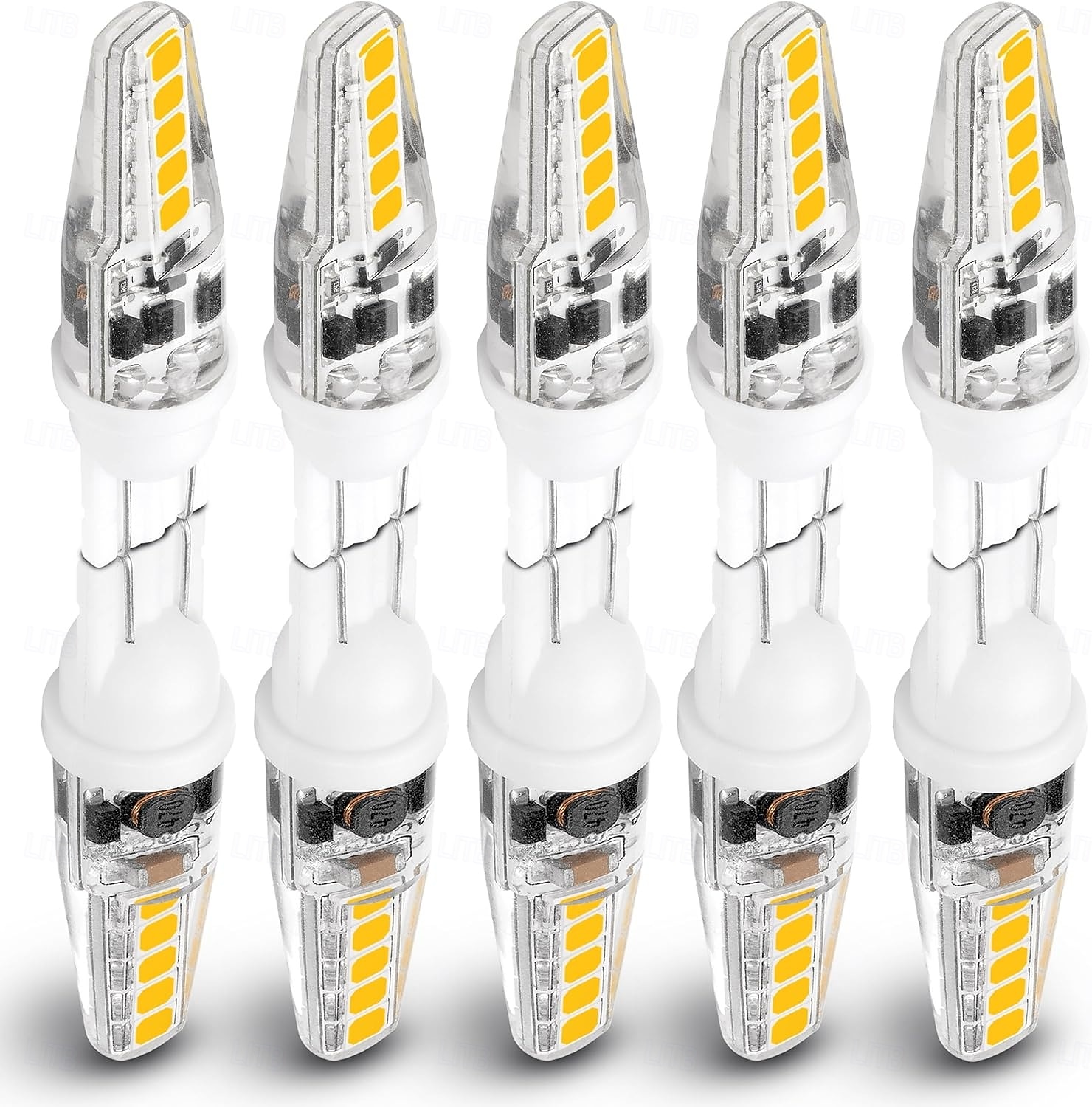 12 voltos, alacsony feszültségű, ék alakú foglalatú LED-es tájvilágítási izzók, t5, t10, 2w, 300lmt5, malibu ösvénykerti izzók, 921, 922, 912, 194, 168, t10, lakókocsi, utánfutó, lakóautó, tengeri 2025 - $44.99 –P1