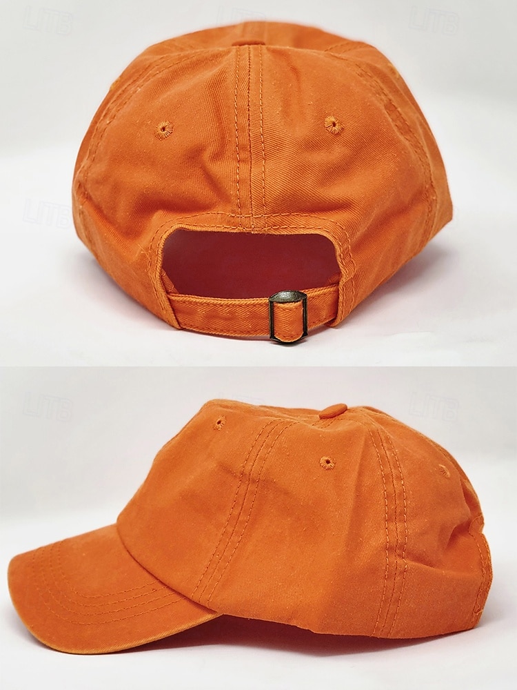 Unisex halloween pumpa ansikte basebollkeps, avslappnad justerbar jack-o-lantern hatt för fester, festivaler och utomhuskläder 2025 - $14.99 –P6