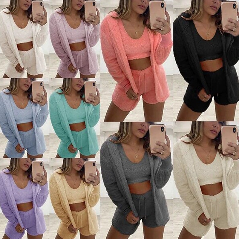 نسائي منامة ثوب النوم فلانل موضة كاجوال لون سادة عطلة المنزل سرير كم طويل رقبة عالية مدورة أسود وردي بلاشيهغ نبيذ أزرق أرجواني الخريف الشتاء قالب مثالي 2026 - $33.99 –P1