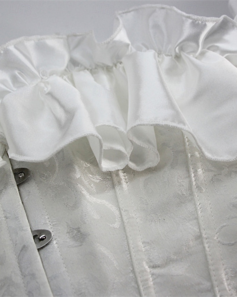 Γυναικεία Κορσέδες Shapewear Μέσης Cincher Διαμορφωτικός Ρουχισμός Σέξι κορσέ Σέξι Γλυκός Μονόχρωμες Σουρωτά Εξώπλατο Διακοπές Δρόμος Ημερομηνία Αμάνικο Κορσές Μαύρο Λευκό Μπεζ Άνοιξη Φθινόπωρο 2025 - $35.99 –P11