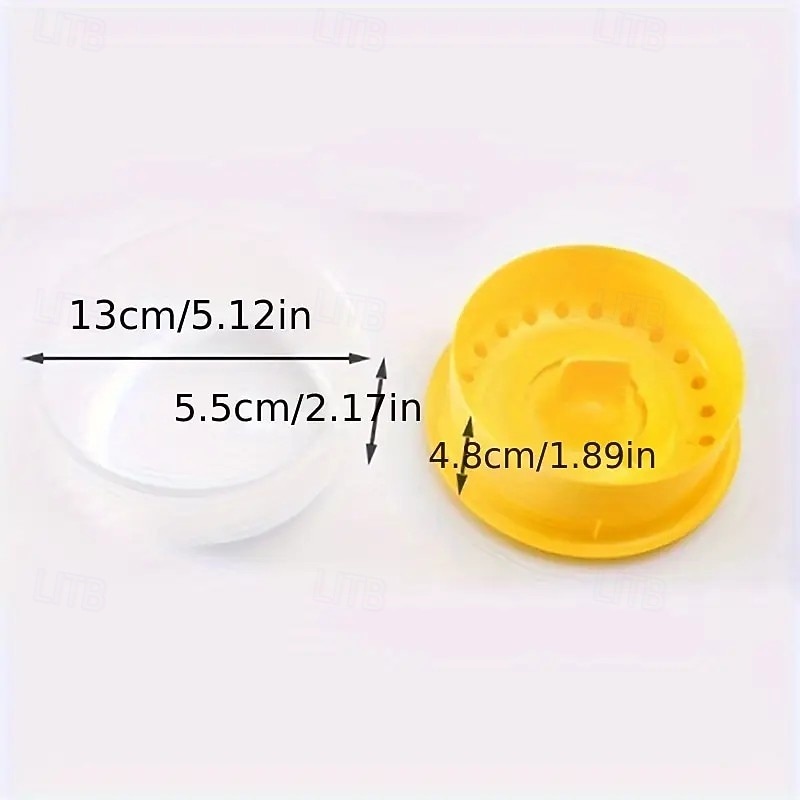 Eggeplommeseparator med stor kapasitet, slitesterk eggehvite- og plommesil av plast for kjøkken og restaurant, enkel å rengjøre 2026 - $9.99 –P6