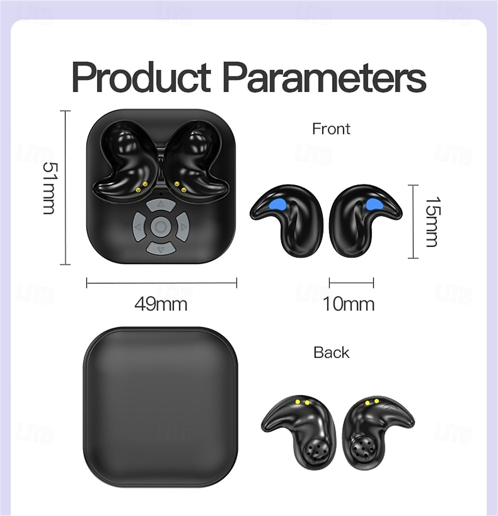 LY9 TWS True auriculares inalámbricos En el oido Bluetooth5.0 Deportes Estéreo Sonido envolvente para Apple Samsung Huawei Xiaomi MI Entrenamiento de gimnasio Esquí Camping / Senderismo Oficina de 2025 - $16.99 –P18