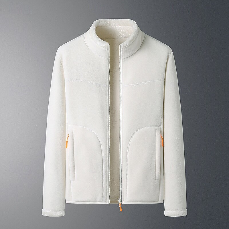 Per donna Giacca con cerniera completa Giacca in pile polare con tasche Manica Lunga Top Athleisure Tinta unita Di pile Morbido Caldo Palestra All'aperto Corsa abbigliamento sportivo Abbigliamento del 2025 a $28.99 –P8