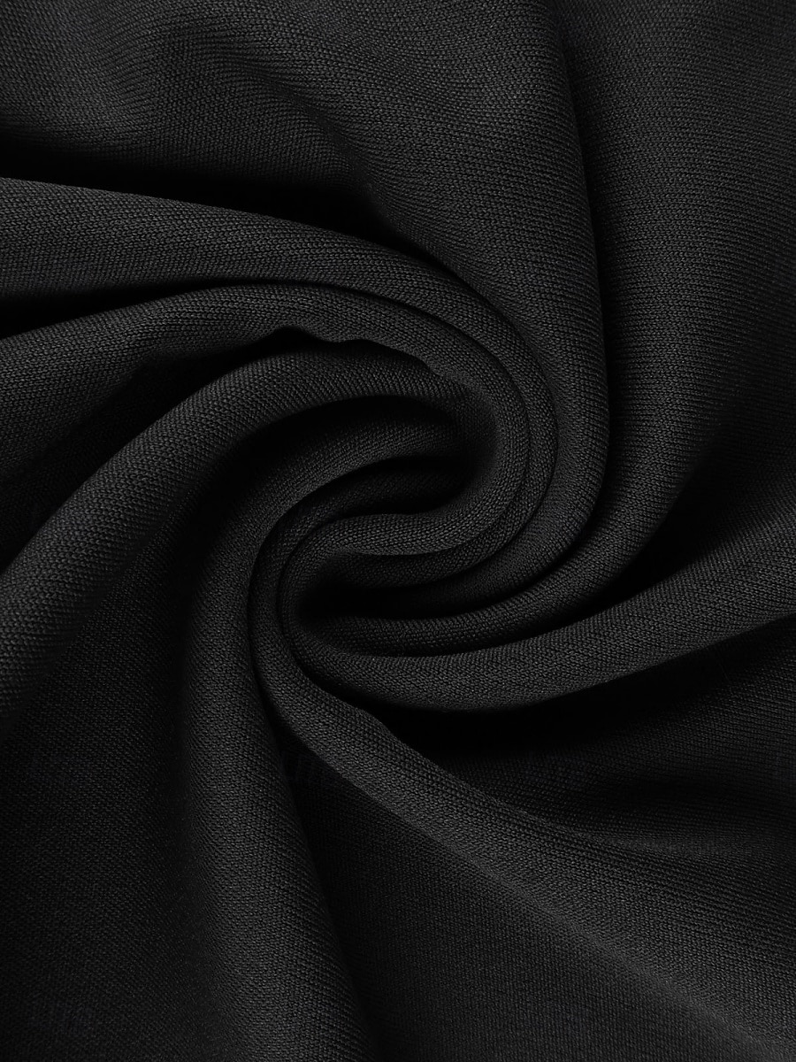 Dame الالتفاف Blyantskjørt Mote Fritid Knelang Høy Midje Skjørt عادي Slitte tupper Elastisk Gate Daglig Vin Svart Hvit Kongeblå Vår Polyester Bomullsblanding 2025 - $7.99 –P21