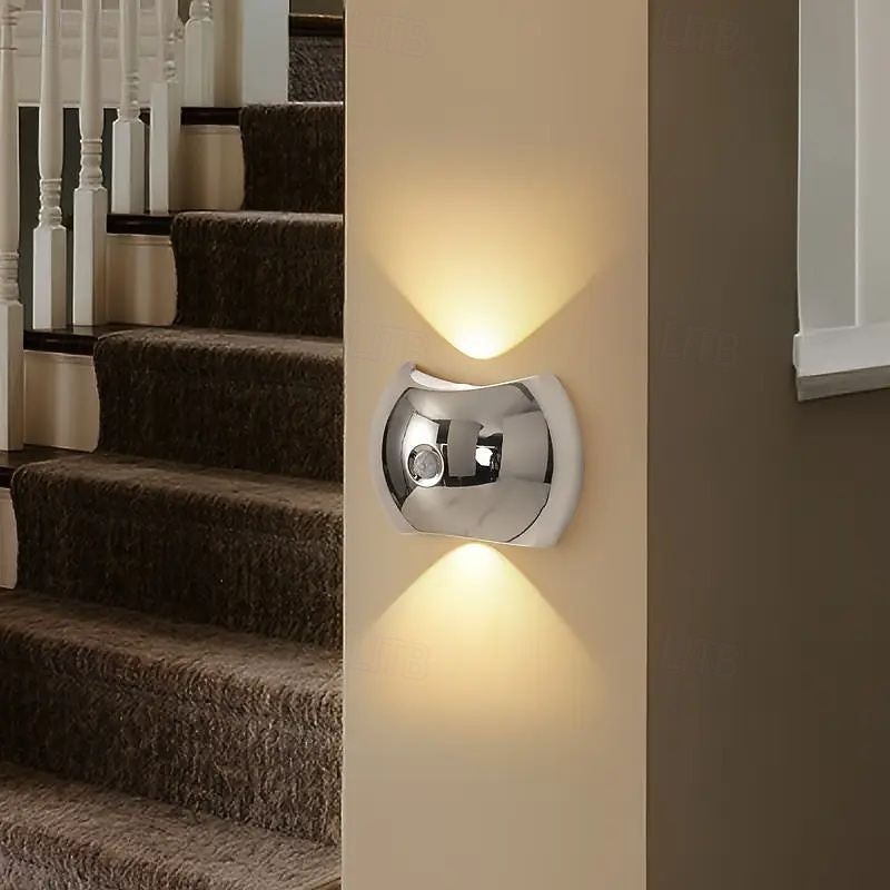 Luce notturna a LED intelligente con sensore di movimento PIR, lampada da parete portatile magnetica, 3 modalità di illuminazione, installazione wireless per terrazza, ingresso, camera da letto, del 2025 a $26.99 –P8
