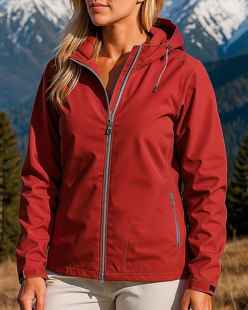 Dames Windjack Softshell jas Wandeljack Buiten waterdicht Winddicht Wandeloutfits Wandelkleding Lente Herfst Kleding Bovenlichaam Vissen Kamperen / wandelen / grotten verkennen Hardlopen Effen Kleur 2026 - $36.99 –P8