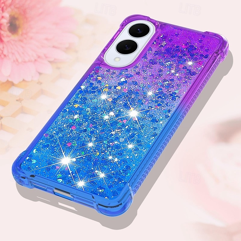 τηλέφωνο tok Για Samsung Galaxy S25 S24 S23 S22 Plus Ultra A14 A34 Α54 A24 Α73 Α53 Πίσω Κάλυμμα Bling Glitter Shiny Ανθεκτική σε πτώσεις Διαβάθμιση χρώματος PC 2025 - $10.99 –P6