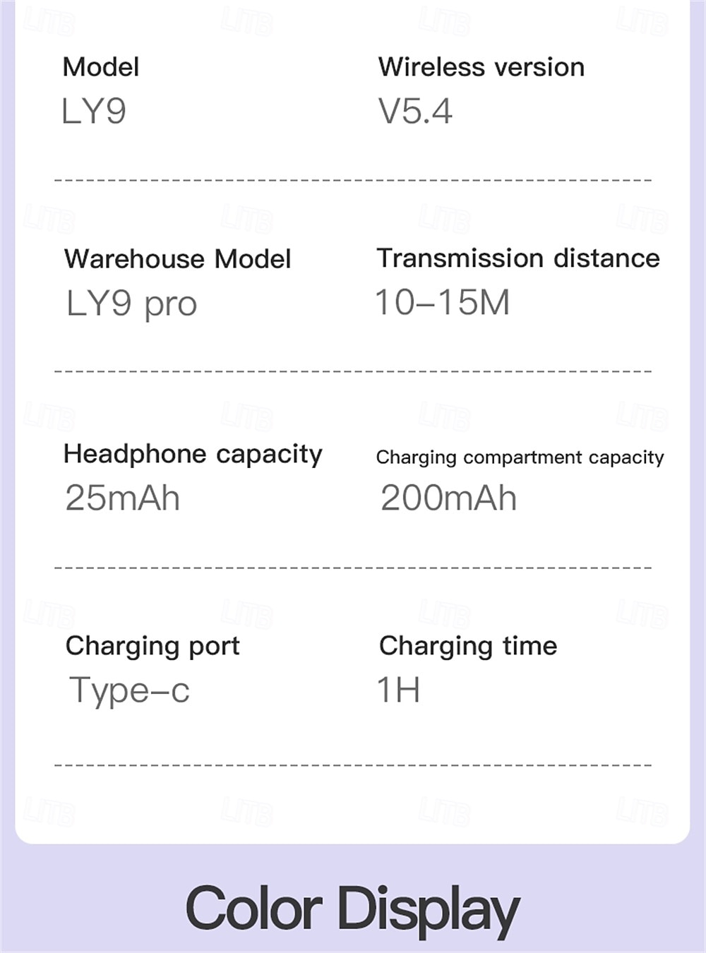 LY9 TWS True auriculares inalámbricos En el oido Bluetooth5.0 Deportes Estéreo Sonido envolvente para Apple Samsung Huawei Xiaomi MI Entrenamiento de gimnasio Esquí Camping / Senderismo Oficina de 2025 - $16.99 –P19