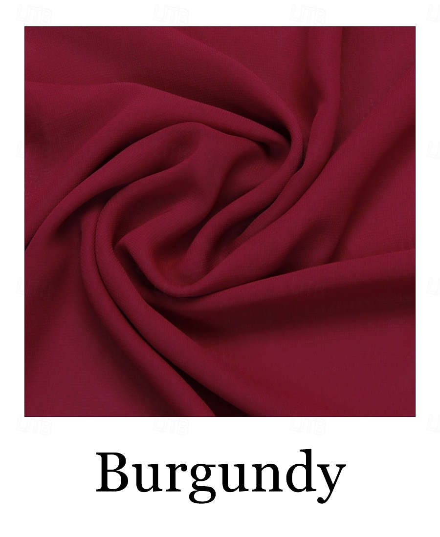 Combinaisons Robe de Mère de Mariée  Élégant Éclat & Brillance Col en V Longueur au sol Chiffon manche longue avec Ceinture / Ruban Paillettes de 2025 ? $169.99 –P4