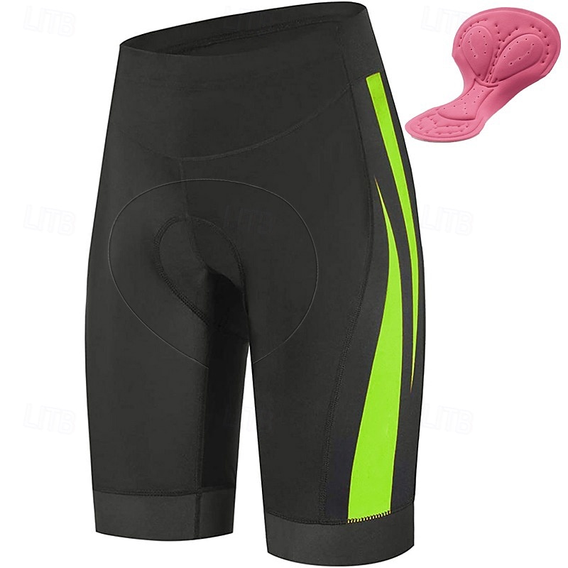 Mujer Graphic Culotte Ciclismo Pantalones cortos bicicleta Bicicleta Pantalones Cortos Acolchados Prendas de abajo MTB Bicicleta Montaña Ciclismo Carretera Deportes Almohadilla 3D Secado rápido 2025 - $27.99 -P4