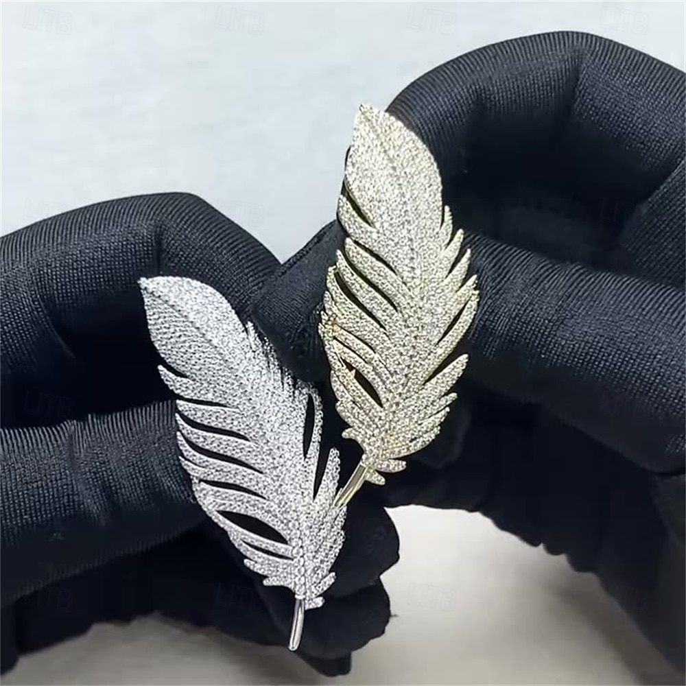 Broches Retro Asas Moda Simples Broche Jóias Prata Para Casamento Festa Presente Noivado Baile de Formatura Festival de 2026 por $32.99 –P5