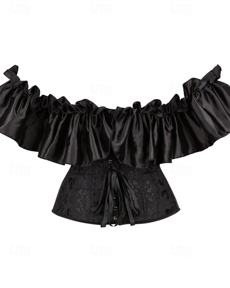 Γυναικεία Κορσέδες Shapewear Μέσης Cincher Διαμορφωτικός Ρουχισμός Σέξι κορσέ Σέξι Γλυκός Μονόχρωμες Σουρωτά Εξώπλατο Διακοπές Δρόμος Ημερομηνία Αμάνικο Κορσές Μαύρο Λευκό Μπεζ Άνοιξη Φθινόπωρο 2025 - $35.99 –P3