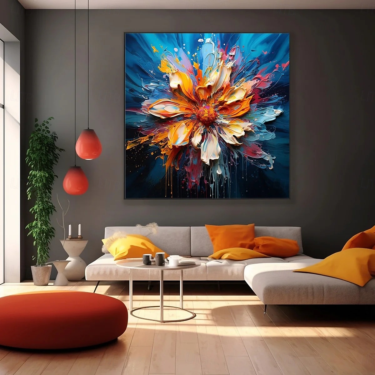 Textured Impasto Floral Oil Painting 2026 - $58.99 –P6