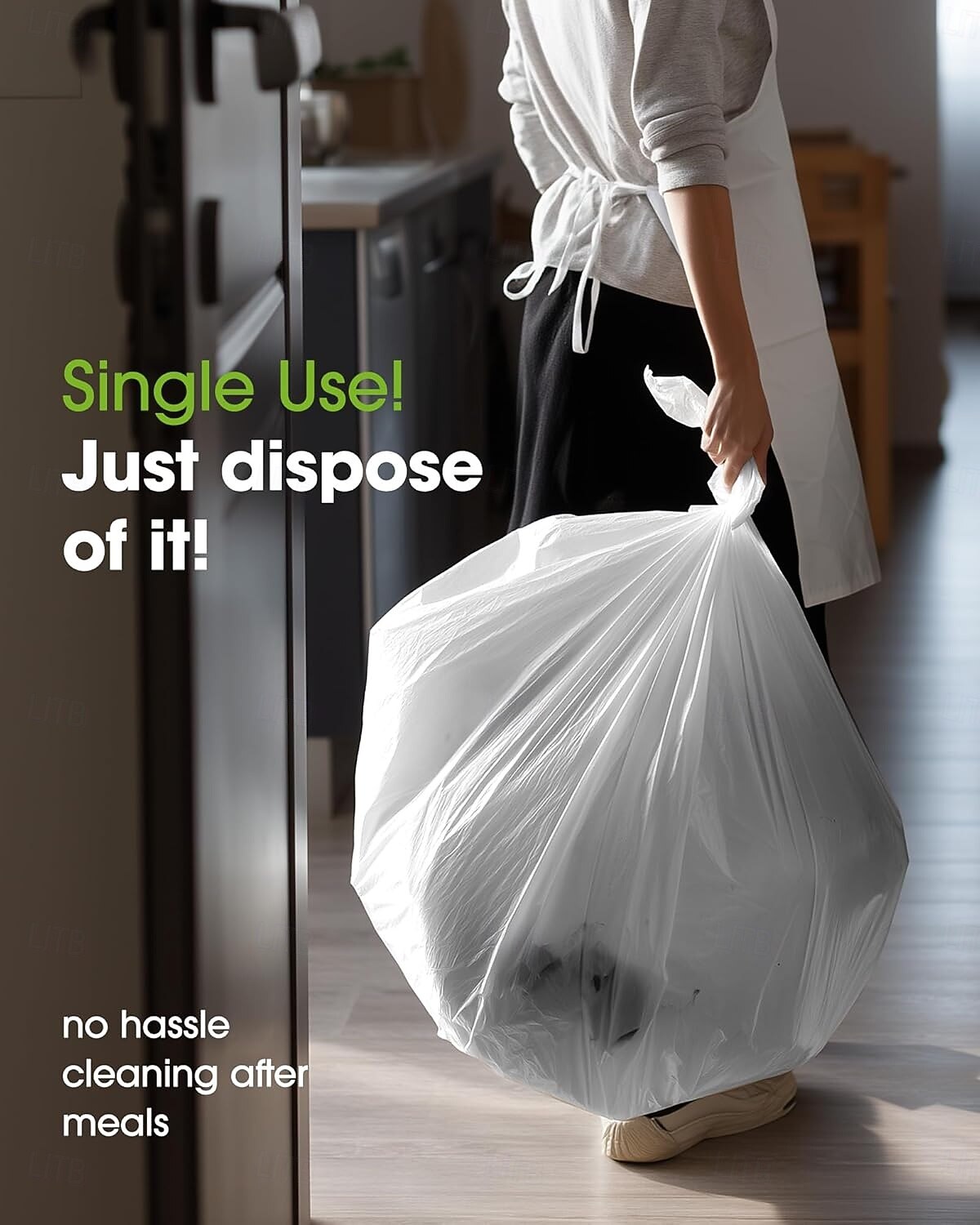 Paquete de 10 manteles desechables de plástico de 54 x 108 pulgadas para fiestas, picnics y bodas, decorativos, rectangulares, con cubierta de plástico blanca, a prueba de fugas. & robusto 2026 - $19.99 –P8