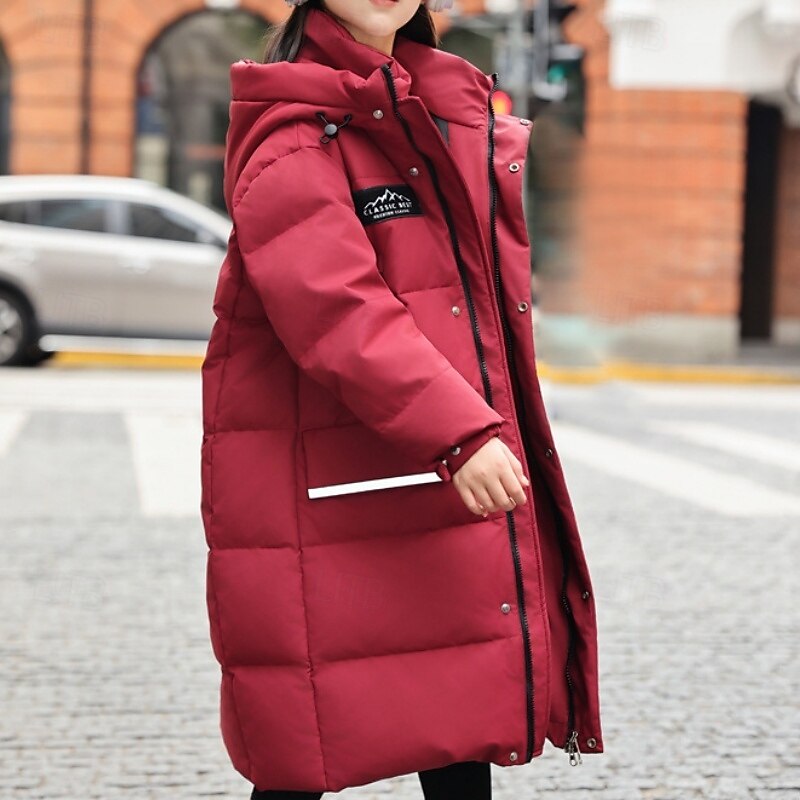 Bambini Ragazze Giacca in piuma Giacca da esterno Giacca Imbottita Arcobaleno Moda Tenere al caldo Antivento All'aperto Cappotto Capispalla 4-12 Anni Autunno Nero Rosso Verde del 2025 a $88.99 –P1