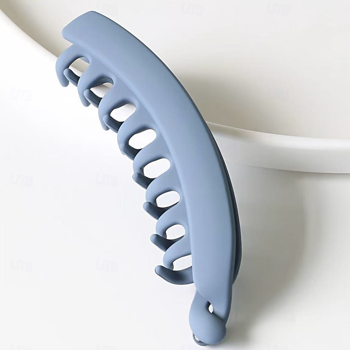 6-pakning store bananhårspenner sklisikker hestehaleholder for kvinner og jenter i koreansk stil, tykk halvmåneformet hårspenne for hverdagsbruk 2026 - $12.99 –P12