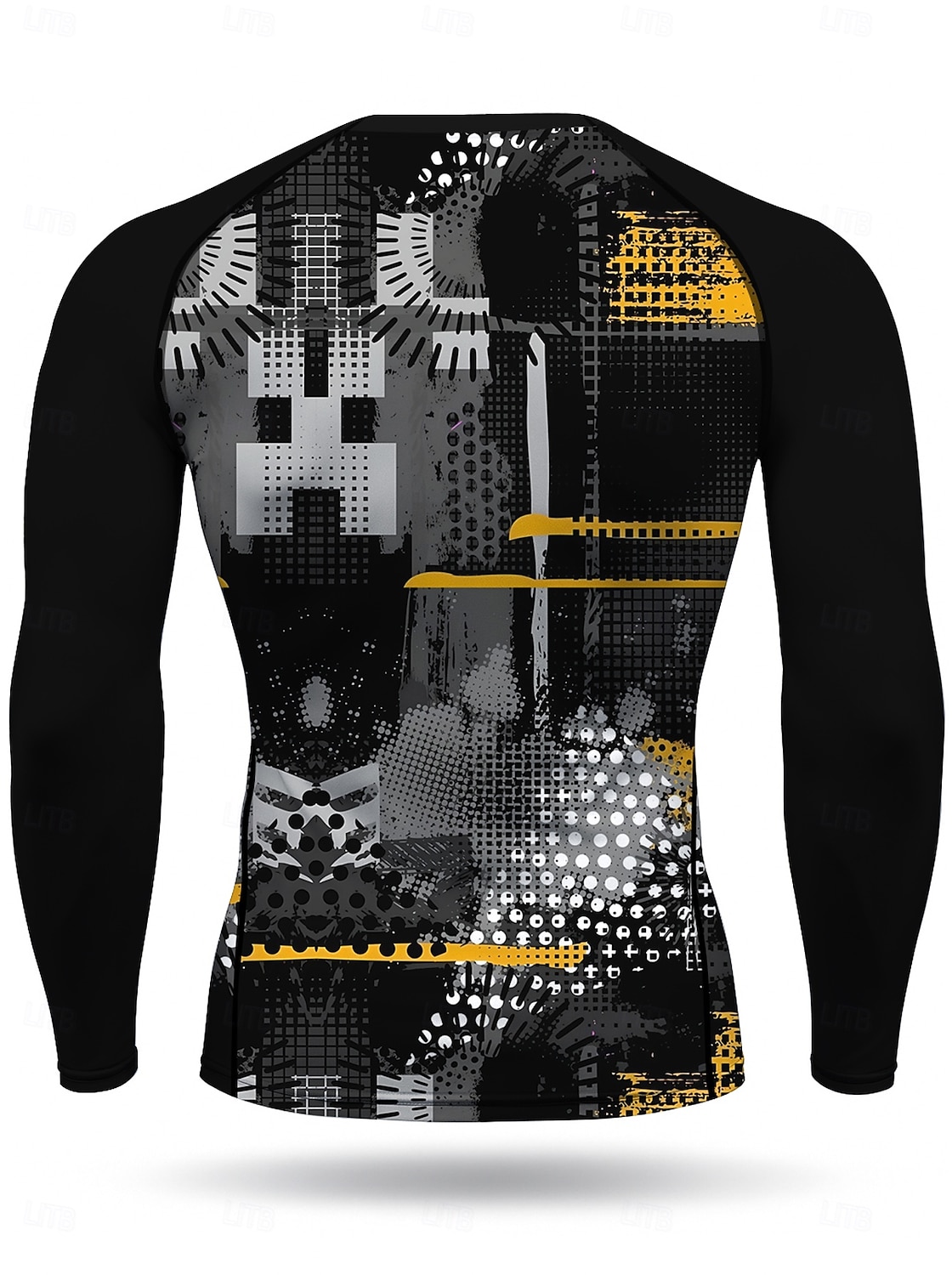 Hombre Geométrico A Rayas Rayas Abstracto Camiseta Running Camisa atlética Camisa de gimnasia Camisa de fitness Camisa de entrenamiento Verano Primavera Otoño Invierno Manga Larga UPF 50 Resistente a 2026 - $20.99 –P2