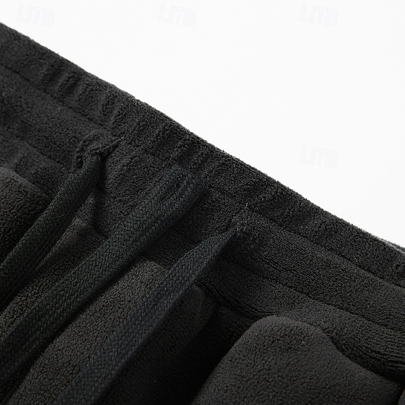 Per uomo Pantaloni da tuta Pantaloni in Pile Pantaloni Pantaloni invernali Coulisse Tasca Elastico in vita Semplice Comodità Caldo Sport all'Aperto Quotidiano Moda Casual Nero Rosa Micro-elastico del 2026 a $26.99 –P9