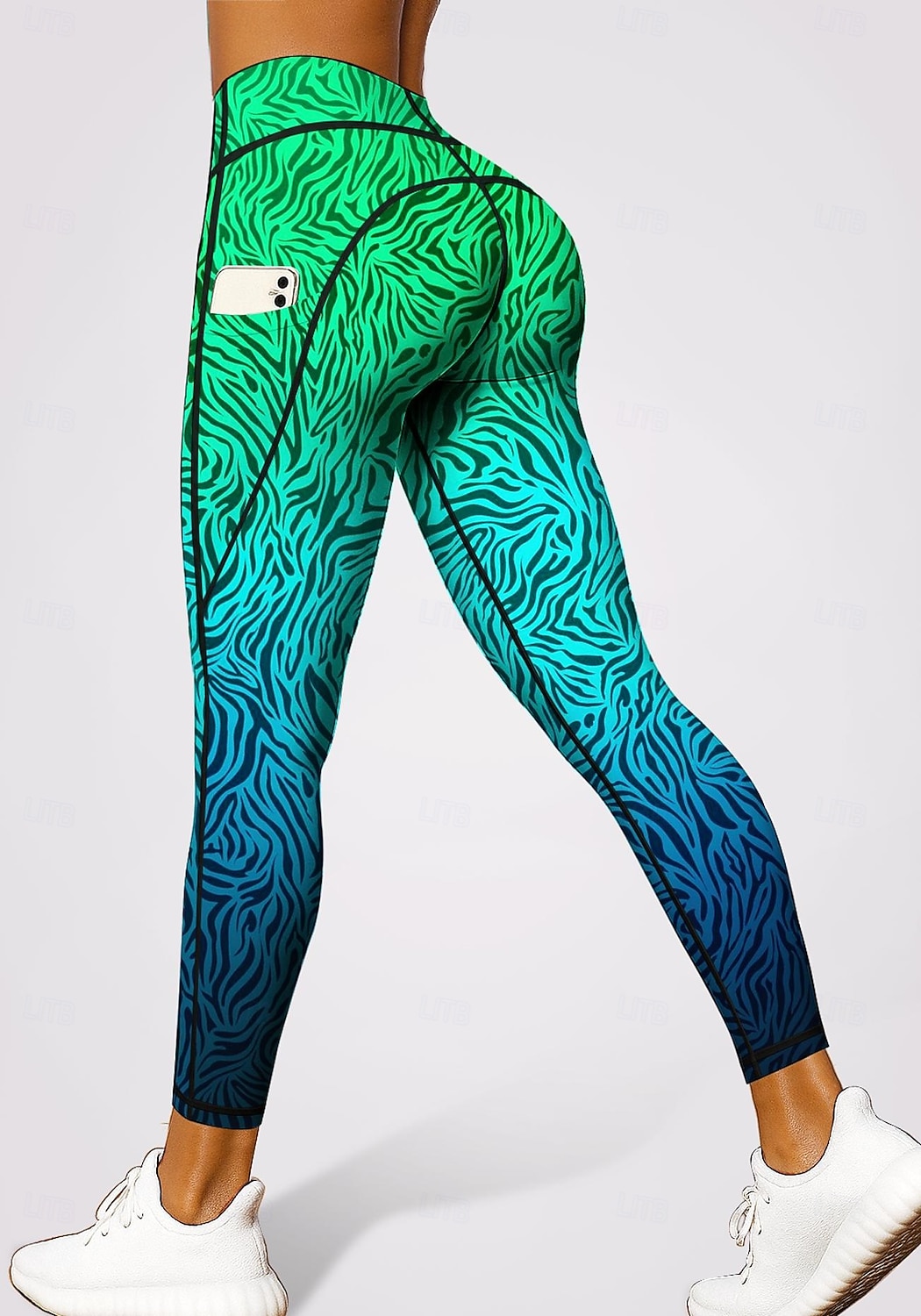 Per donna leggings da pilates Pantaloni fitness Leggings da palestra Tasche Bollo Tasche Laterali Pilates Palestra Allenamento in Palestra Pantaloni Collant Leggings Gradiente di Colore Leopardato del 2026 a $20.99 –P3